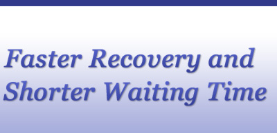 Faster recovery and shorter waiting time
